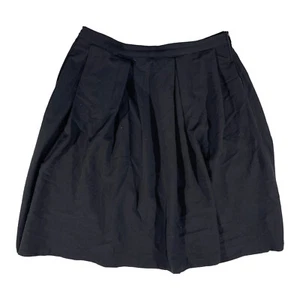 Modcloth Pleated Midi Skirt Womens Size XL Black F3 - Picture 1 of 4
