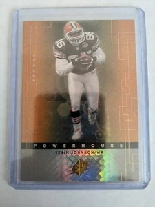 🏆 2000 SPx Powerhouse KEVIN JOHNSON #PH2 CLEVELAND BROWNS - Picture 1 of 2