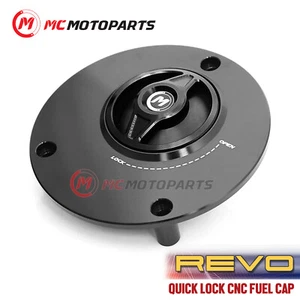 REVO-B Black Quick Lock Fuel Cap For Monster 1200 S/R 14 15 16 17 18 19 - Bild 1 von 5