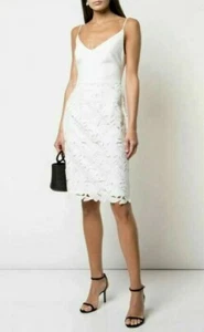 NUEVO VESTIDO NEGRO HALO JEVETTE FLORAL BORDADO ENCAJE 9552360 TALLA 6 $375.00 - Imagen 1 de 11