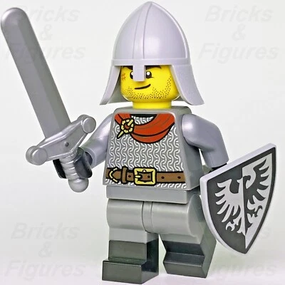 LEGO® Castle Black Falcon Knight Minifigure Build-A-Minifigure BAM Exclusive - Image 1 of 3
