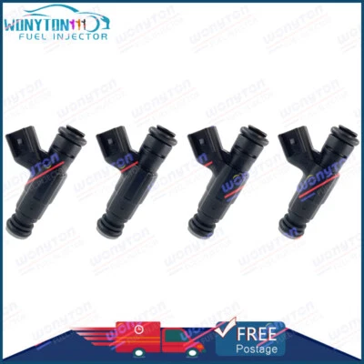 4Pcs EV6 Fuel Injectors 0280155859 For Ford Escort Mazda Tribute 2.0L L4 - Изображение 1 из 4