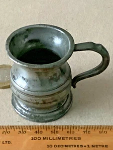 ANTICA BALAUSTRA BRANCHIA PELTRO 1/4 GASKELL & CAMERE MISURA TANKARD. MARCA V. - Foto 1 di 7