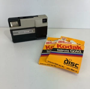 Vintage Kodak Tele Disc Camera w/ Kodacolor Gold Disc Film exp. '92/'93 UNTESTED - Picture 1 of 13