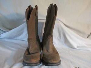 Mens JUSTIN Style JB1100 Farm and Ranch Cowboy Boots Size 10 EE - Picture 1 of 5