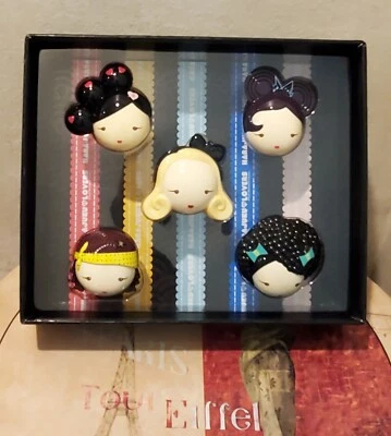 Harajuku Lovers G Gwen Stefani 5 Solid Perfume Set Love Baby Music Lovers G LTD - Image 1 of 3