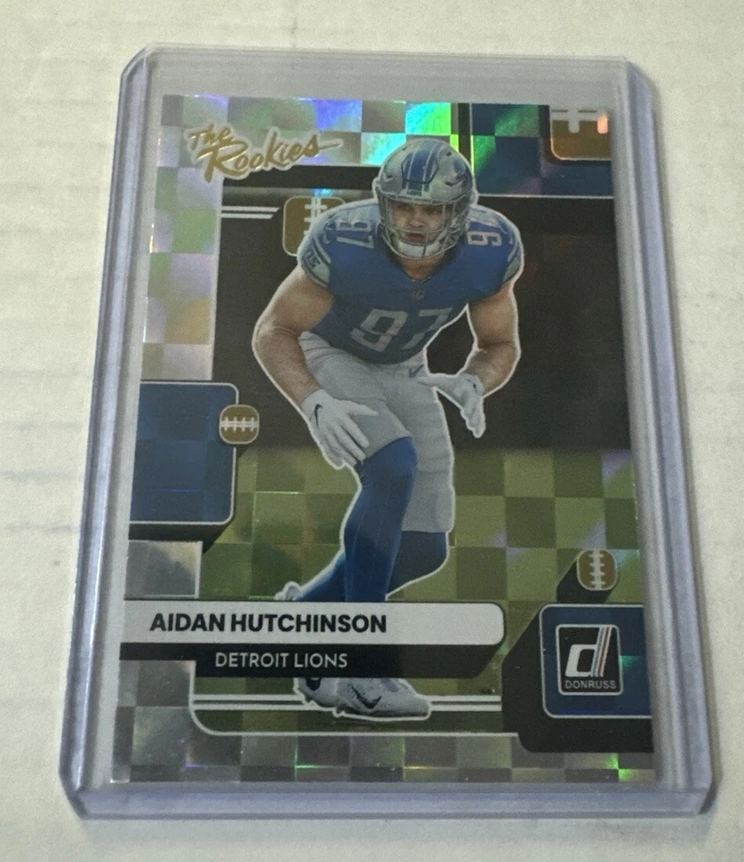 2022 Donruss The Rookies Aidan Hutchinson Rc # 13 - Image 1 of 1