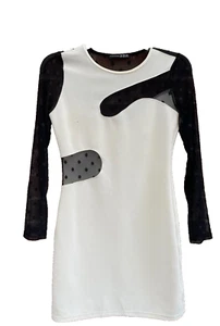 Atmosphere Women's Cream/ Beige Stretchy Bodycon Party Pencil Dress Size12 / 40 - Picture 1 of 10