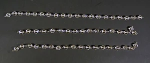 55 candelabros antiguos de cristal cortados de 9 mm con cuentas para atrapar el sol en cadena - Imagen 1 de 3