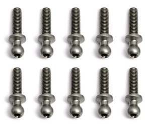 Piezas de disco Team Associated 31285 Ballstuds, 10 mm, cuello largo RC12R5/6 TC5-7,2 - Imagen 1 de 3