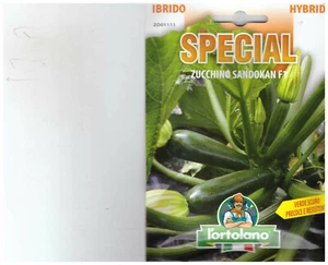 ZUCCHINO IBRIDO SANDOKAN BUSTINA SPECIAL L'ORTOLANO - Imagen 1 de 2