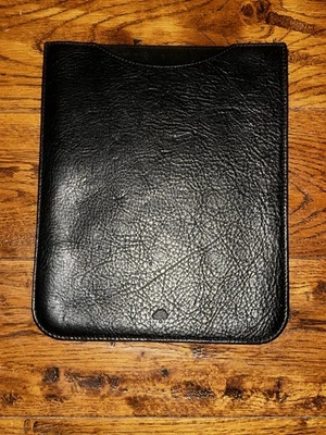 Apple iPad Pro 12.9'' Leather Sleeve Tablet Case - Black - Image 1 of 3