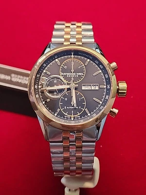 Raymond Weil Freelancer 7730-SP5-20111 - Reloj cronógrafo automático suizo para hombre Foto 1 de 4