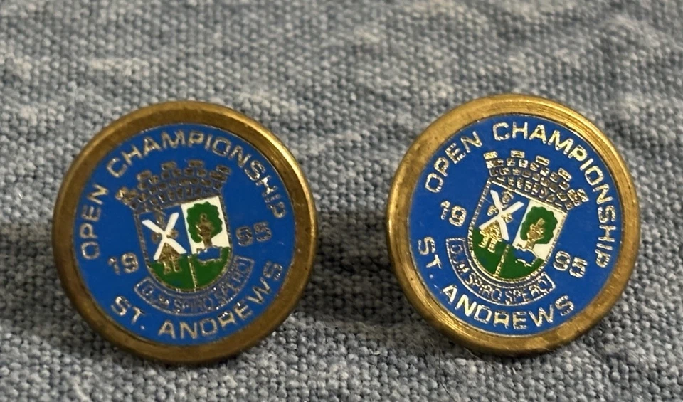 Juego de 2 marcadores de golf St. Andrew's 1995 Open Championship DE COLECCIÓN Foto 1 de 3
