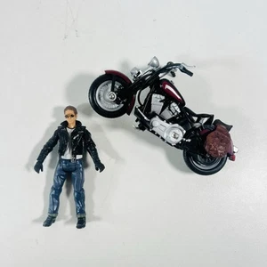 Hasbro Indiana Jones Mutt Williams Motorcycle 1:18 Scale 3.75" 2008 - Picture 1 of 2