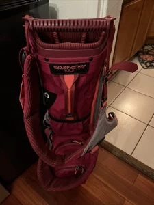 Bolsa de golf Sun Mountain 3.5 LS 14 vías de pie para hombre - usada con cubierta envío rápido - Imagen 1 de 11