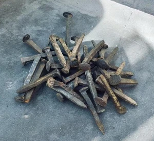 Antique Vintage Railroad Spikes - Picture 1 of 4