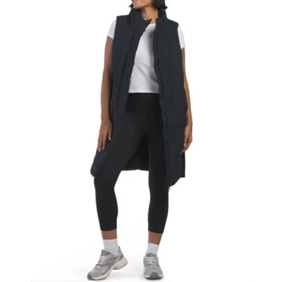 Chaleco acolchado Mondetta Outdoor Project negro cuello alto cremallera completa talla X-pequeño XS Foto 1 de 4