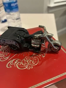 Mattel Hot Wheels Boss Hoss Cycles Police Motorcycle Black - Picture 1 of 8