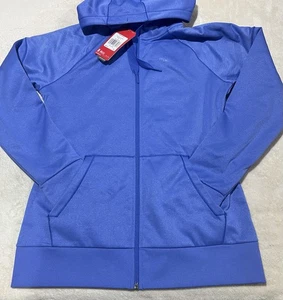 The North Face Suprema FZ Hoodie Long Sleeves Zip Jacket Amparo Blue Women’s M - Picture 1 of 11