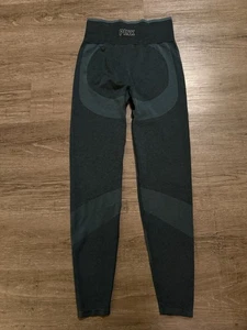 Victoria Secret Pink Seamless Leggings Blue Size S - Picture 1 of 4
