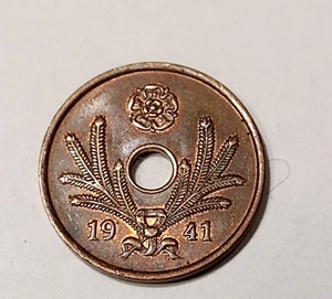 *Finland * 10 penniä * Copper * 1941  *condition 1+*stamped glans* RARE * - Picture 1 of 2