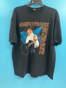 George Strait In Concert Gildan Softstyle Herren T-Shirt 2XL 100% Baumwolle Schwarz - Bild 1 von 6
