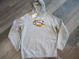 LSU Tigers Nike Hoodie Sweatshirt Size Men's 2XL new with tags Free Ship - Picture 1 of 2
