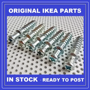 IKEA 119268 GODMORGON Nockenschrauben mit Anschlag Neu ORIGINAL Teile x6 - Bild 1 von 3
