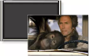 Every Which Way But Loose 1978 Philo Clyde Clint Eastwood imán nevera 2 x 3 - Imagen 1 de 3