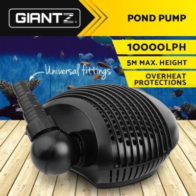 Giantz Aquarium Pump Fish Tank Water Submersible Fountain Pond Marine 10000L/H - image 1 of 4