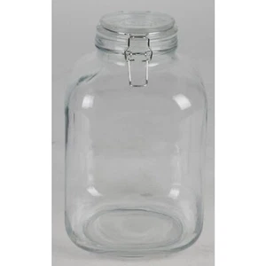 6x XXL Wire Clip Glass 4,8L Wake Up Make A Closure Cooking Container Stock - Picture 1 of 3