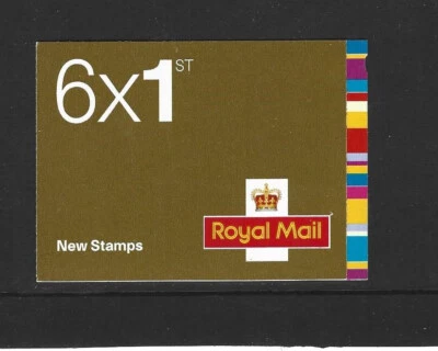 GB 2006 6 x 1st CLASS SMILERS STAMP BOOKLET QA3 — 第 1/2 张图片