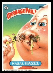 GPK 1986 cubo de basura serie 6 avellana nasal 225a de colección - Imagen 1 de 2