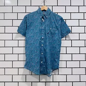 STAPLE X LIBERTY SS BOTTON DOWN SHIRT BLAU JEFF HEFTKLAMMER EXKLUSIV - Bild 1 von 5