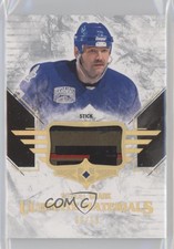 2014-15 Upper Deck Ultimate Collection Materials /10 Wendel Clark #UM-WC