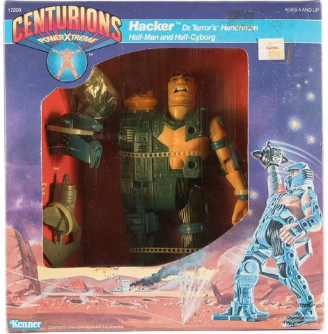 1986 Kenner CENTURIONS HACKER Unopened Original MISB AFA Ready Cover