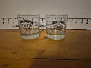 Juego de dos vasos Jack Daniels Straight Rye Whiskey Rocks - Imagen 1 de 6