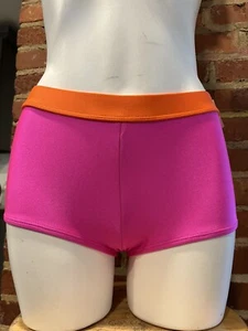 NWT Vintage Speedo Women’s Booty Shorts Purple/pink Size 14 - Picture 1 of 3