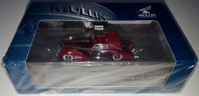 Minichamps 1/43 1939 Delage D8-120 Cabriolet Mullin Automotive Museum Collection - Image 1 of 4
