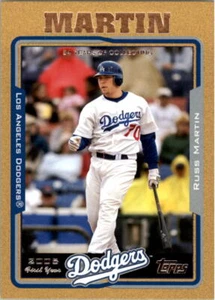 2005 Topps Update Gold #234 Russell Russ Martin Los Angeles Dodgers #1247/2005 - Picture 1 of 2