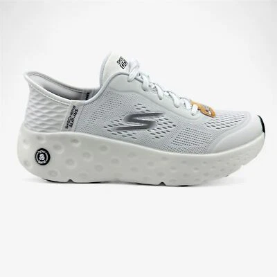 Zapatilla deportiva Skechers Max Cushioning Hyper Craze Bounce blanca negra para mujer Foto 1 de 4