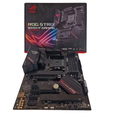 Scheda Madre ASUS ROG STRIX B550-F GAMING AM4 AMD Serie 3000 4000 5000 DDR4 - Immagine 1 di 4