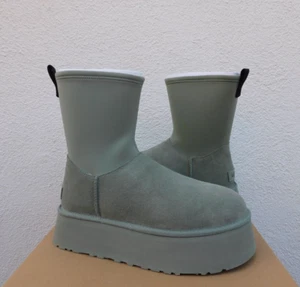 UGG CLOVER SUEDE CLASSIC DIPPER 2" PLATFORM BOOTS, WOMEN US 10/ EUR 41 ~NIB - Picture 1 of 7