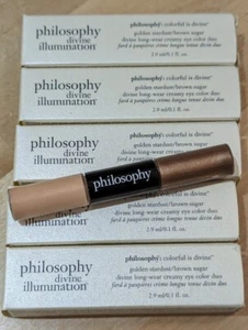Philosophy Divine Illumination Eye Color Duo Brown Sugar/Gold Stardust -Lot of 5 - Picture 1 of 3