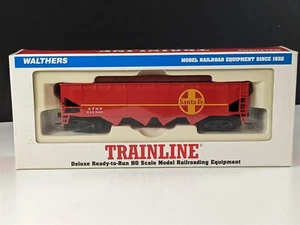 Walthers Trainline Santa Fe 4 Bay Hopper Car ATSF 436999 HO Scale New - Picture 1 of 4