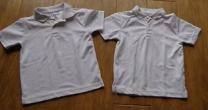 IZOD brand sz L (6) GUC white short sleeve polyester polo shirts (2) - Picture 1 of 7