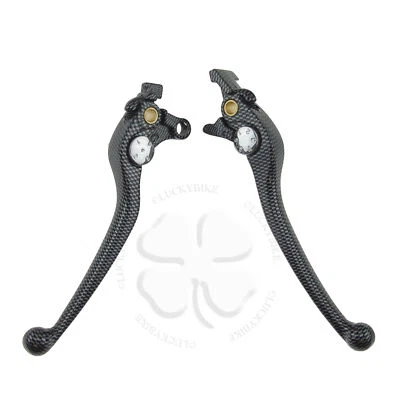Brake & Clutch Hand Levers Carbon For Suzuki GSXR 1300 Busa 99+ Handle Hand - Imagem 1 de 3