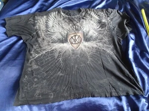 DREAM THEATER 2010 official tour T-shirt Black Clouds Silver Anniversary XXL - Picture 1 of 7