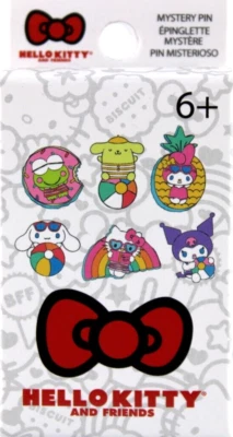 Loungefly Sanrio Hello Kitty Friends Emaille Pin Pool Schwimmer Blindbox Neu 2024 - Bild 1 von 4